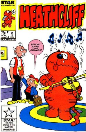 Heathcliff 9 published by Marvel