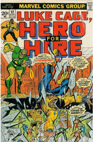 Hero for Hire 12 published by Marvel with cover art by Billy Graham