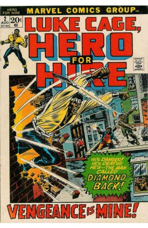 Hero for Hire 2 published by Marvel with cover art by George Tuska