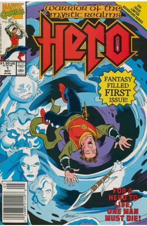 Hero 1 (Newsstand) published by Marvel with cover art by Steve Purcell