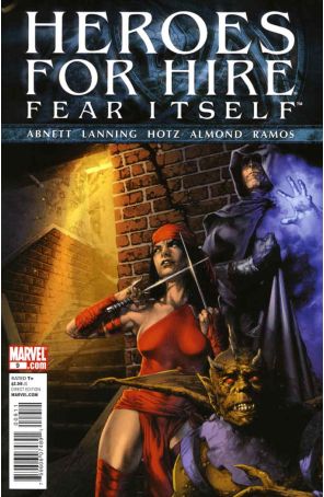 Heroes for Hire (3rd Series) 9 published by Marvel with cover art by Jay Anacleto