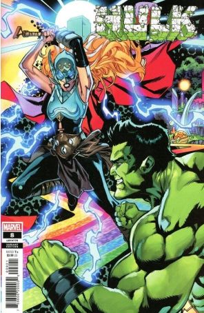 Hulk (7th Series) 8A published by Marvel with cover art by Geoff Shaw