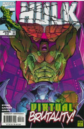 Hulk 3 published by Marvel with cover art by Ron Garney