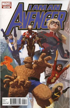I Am An Avenger 4 published by Marvel with cover art by Daniel Acuña