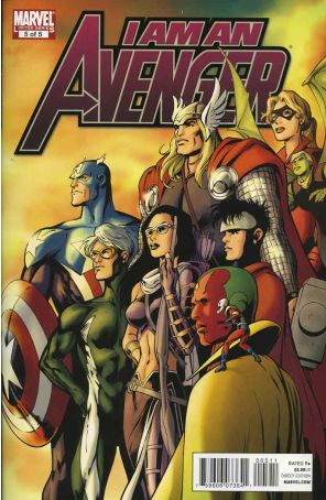I Am An Avenger 5 published by Marvel with cover art by Alan Davis