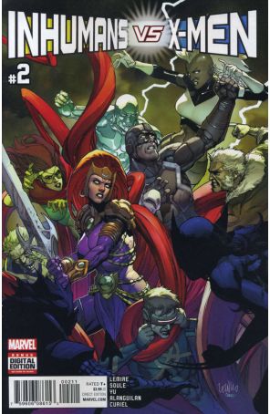 IVX 2 published by Marvel with cover art by Leinil Francis Yu