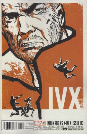 IVX 3B published by Marvel with cover art by Michael Cho
