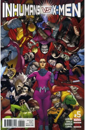IVX 5 published by Marvel with cover art by Leinil Francis Yu