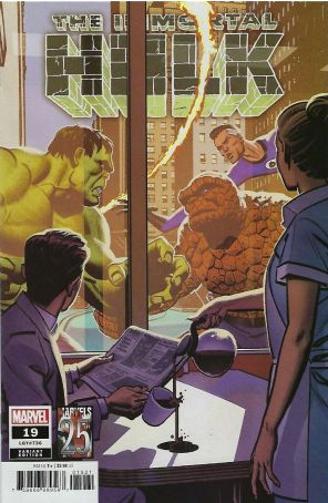 Immortal Hulk 19A published by Marvel with cover art by Greg Smallwood