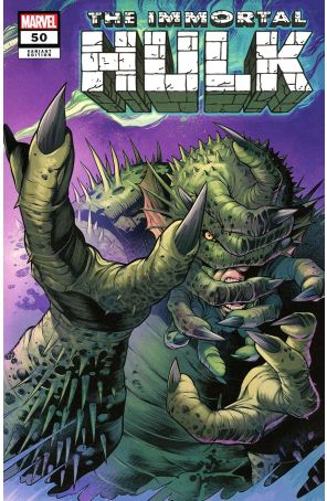 Immortal Hulk 50B published by Marvel with cover art by Carlos Pacheco
