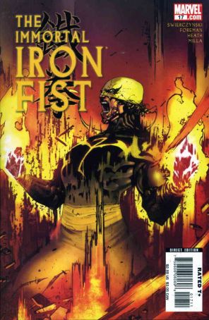 The Immortal Iron Fist 17 published by Marvel