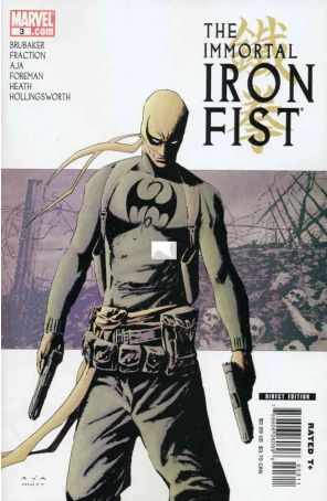 The Immortal Iron Fist 3 published by Marvel with cover art by David Aja