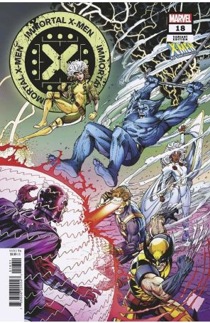Immortal X-Men 18B published by Marvel with cover art by Steve McNiven