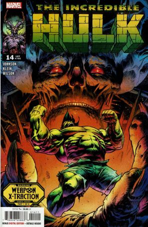 Incredible Hulk (4th Series) 14 published by Marvel with cover art by Nic Klein