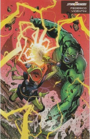Incredible Hulk (4th Series) 3A published by Marvel with cover art by Federico Vicentini