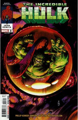 Incredible Hulk (4th Series) 3 published by Marvel with cover art by Nic Klein