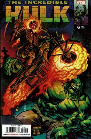 Incredible Hulk (4th Series) 6 published by Marvel with cover art by Nic Klein