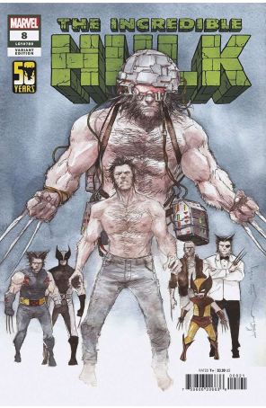 Incredible Hulk (4th Series) 8A published by Marvel with cover art by Dustin Nguyen