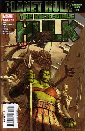 Incredible Hulk (2nd Series) 100 published by Marvel with cover art by José Ladrönn