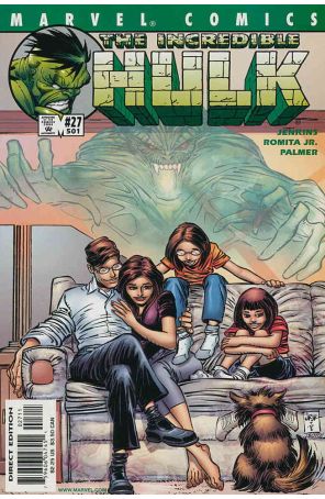 Incredible Hulk (2nd Series) 27 published by Marvel with cover art by John Romita Jr.