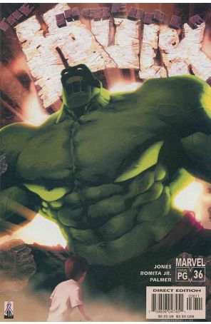 Incredible Hulk (2nd Series) 36 published by Marvel with cover art by Kaare Andrews