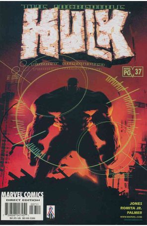 Incredible Hulk (2nd Series) 37 published by Marvel with cover art by Kaare Andrews