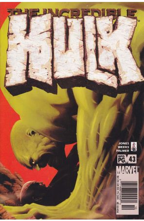Incredible Hulk (2nd Series) 43 (Newsstand) published by Marvel with cover art by Kaare Andrews