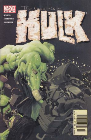 Incredible Hulk (2nd Series) 48 (Newsstand) published by Marvel with cover art by Kaare Andrews