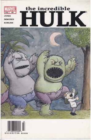 Incredible Hulk (2nd Series) 49 (Newsstand) published by Marvel with cover art by Kaare Andrews