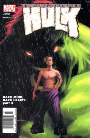 Incredible Hulk (2nd Series) 53 (Newsstand) published by Marvel with cover art by Kaare Andrews