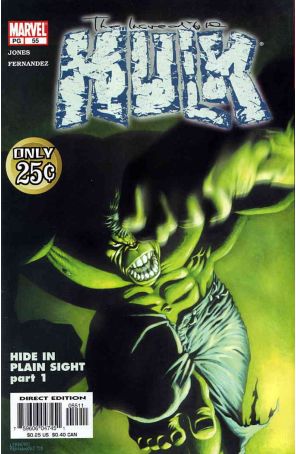 Incredible Hulk (2nd Series) 55 published by Marvel with cover art by Leandro Fernandez