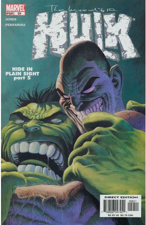 Incredible Hulk (2nd Series) 59 published by Marvel with cover art by Leandro Fernandez