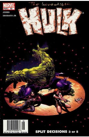 Incredible Hulk (2nd Series) 62 (Newsstand) published by Marvel with cover art by Mike Deodato Jr.