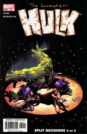 Incredible Hulk (2nd Series) 62 published by Marvel with cover art by Mike Deodato Jr.