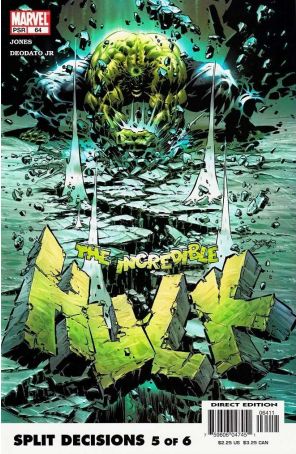 Incredible Hulk (2nd Series) 64 published by Marvel with cover art by Mike Deodato Jr.