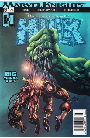 Incredible Hulk (2nd Series) 73 (Newsstand) published by Marvel with cover art by Mike Deodato Jr.