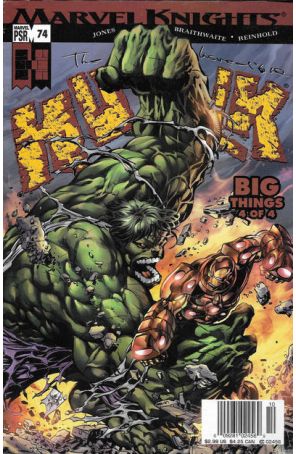 Incredible Hulk (2nd Series) 74 (Newsstand) published by Marvel with cover art by Mike Deodato Jr.