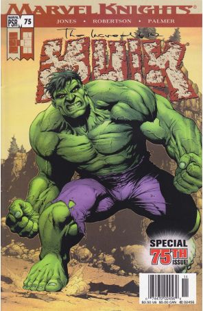 Incredible Hulk (2nd Series) 75 (Newsstand) published by Marvel with cover art by Gary Frank