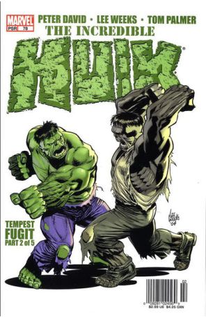 Incredible Hulk (2nd Series) 78 (Newsstand) published by Marvel with cover art by Lee Weeks