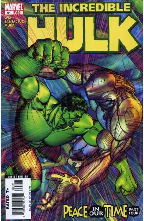 Incredible Hulk (2nd Series) 91 published by Marvel with cover art by Brandon Peterson