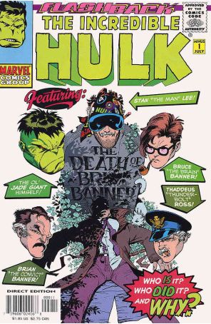 The Incredible Hulk Minus 1 published by Marvel with cover art by Adam Kubert