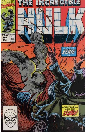 The Incredible Hulk 368 published by Marvel with cover art by Sam Kieth