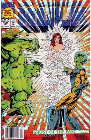 The Incredible Hulk 400 (Newsstand) published by Marvel with cover art by Dale Keown