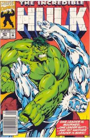 The Incredible Hulk 401 (Newsstand) published by Marvel with cover art by Gary Frank