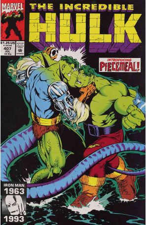 The Incredible Hulk 407 published by Marvel with cover art by Gary Frank