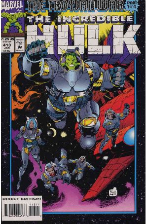 The Incredible Hulk 413 published by Marvel with cover art by Gary Frank