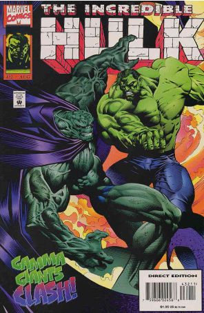 The Incredible Hulk 432 published by Marvel with cover art by Liam Sharp