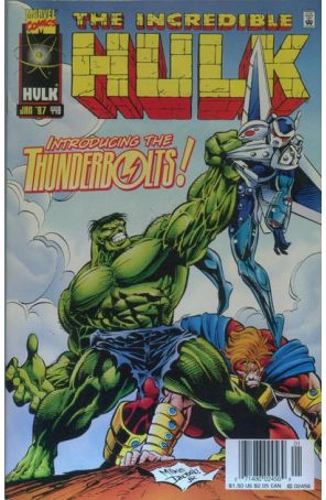 The Incredible Hulk 449 (Newsstand) published by Marvel with cover art by Mike Deodato Jr.