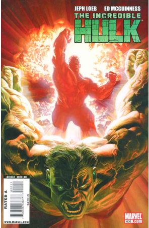 The Incredible Hulk 600 published by Marvel with cover art by Alex Ross