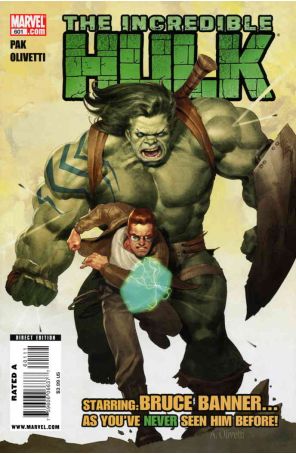 The Incredible Hulk 601 published by Marvel with cover art by Ariel Olivetti